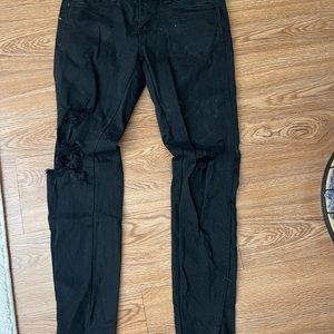 Kancan black ripped jeans
